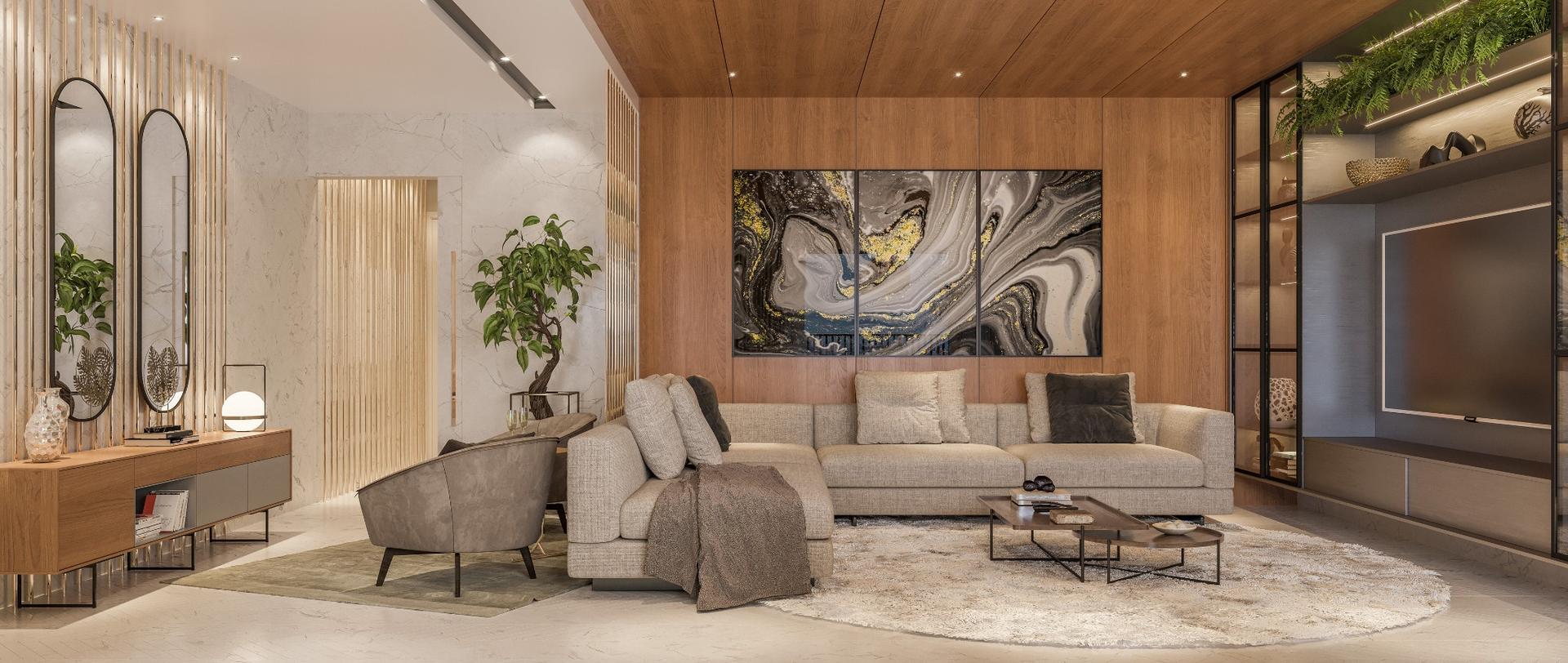 Apartamento 142m² - Living 02