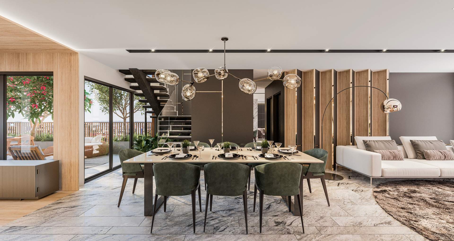 Duplex 233m² - Living 03