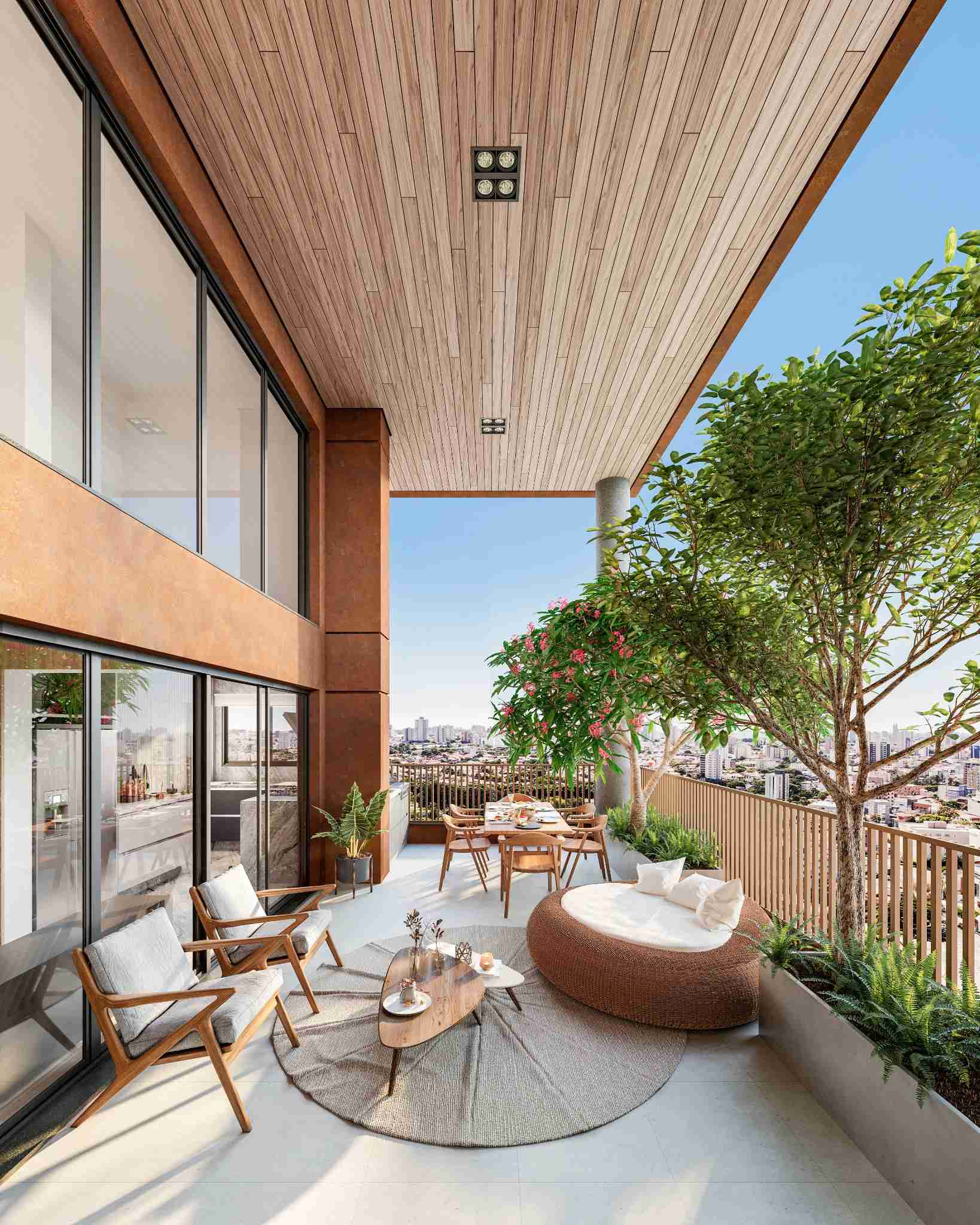 Duplex 233m² - Varanda 01