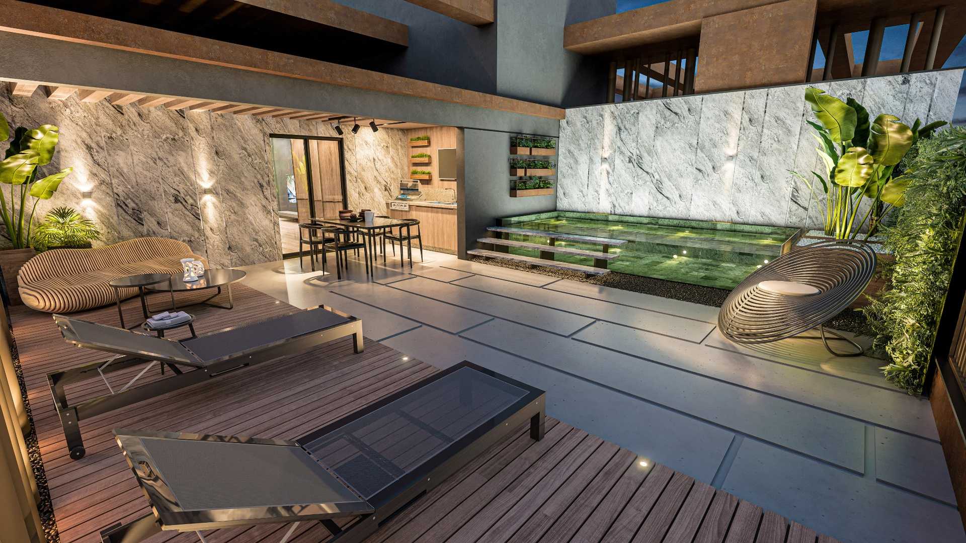 Duplex 256m² Cobertura - Terraço 02