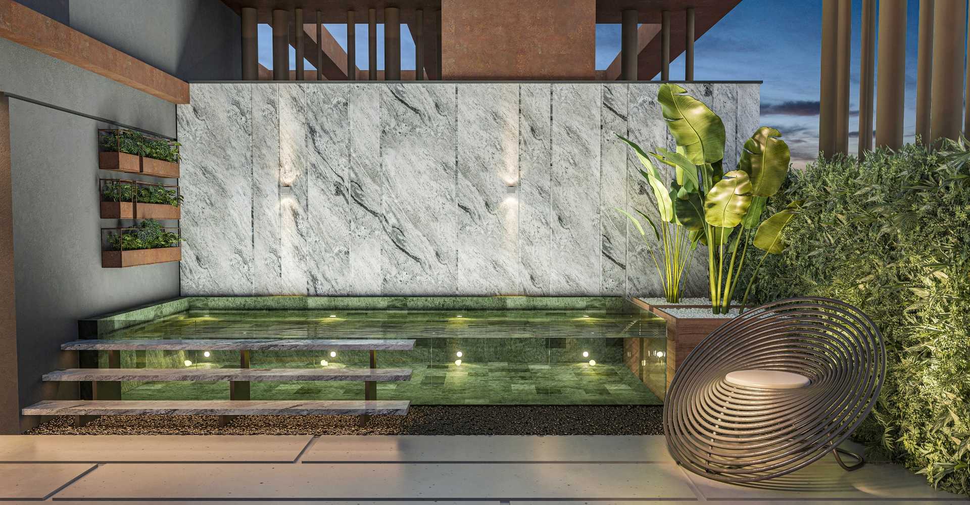 Duplex 256m² Cobertura - Terraço 03