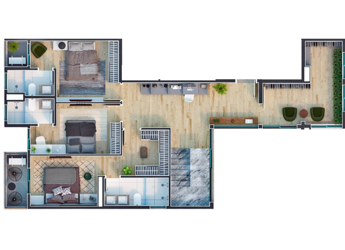 Editada - 233m² - Superior