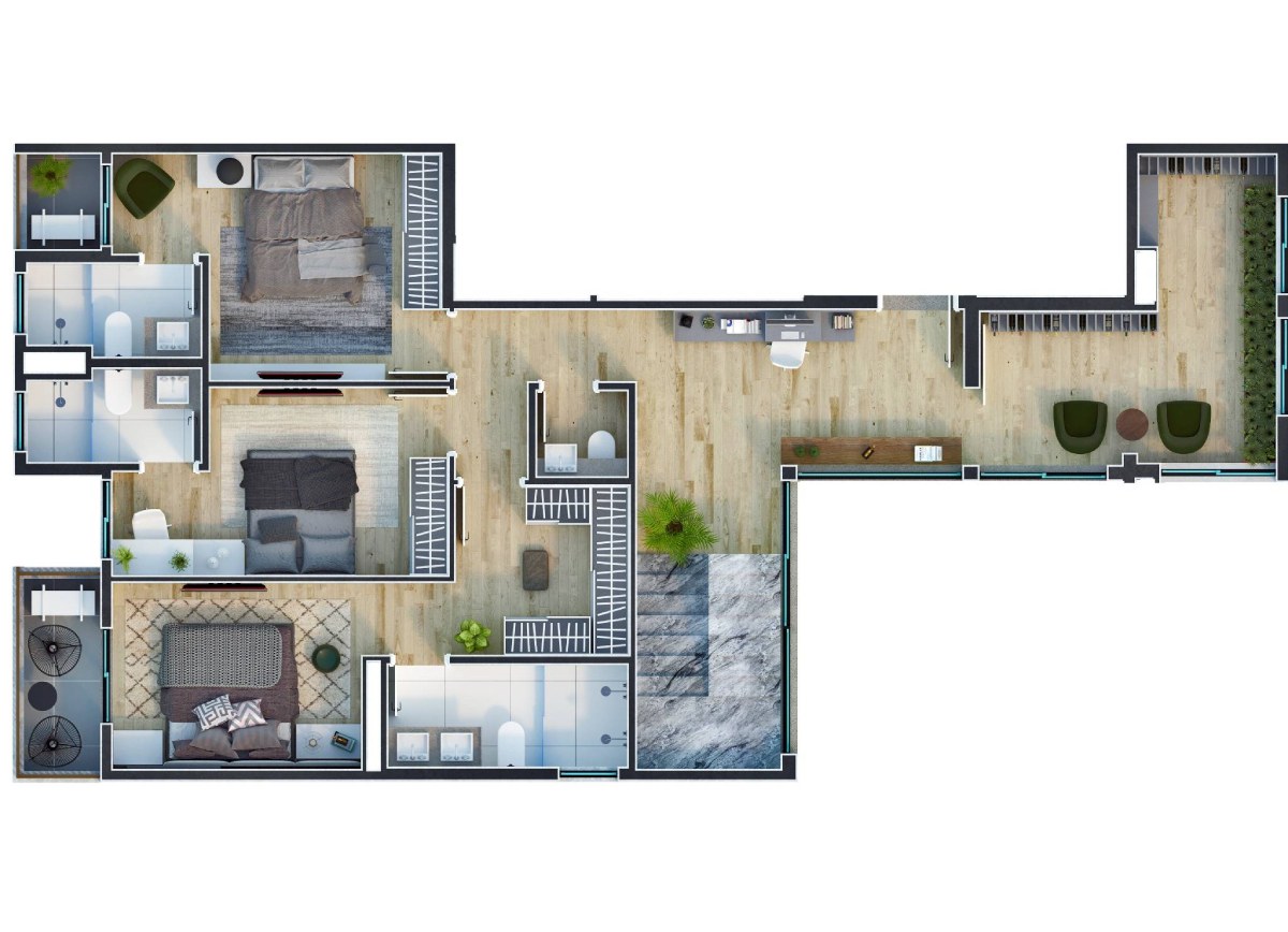 Editada - 233m² - Superior_comlavabo